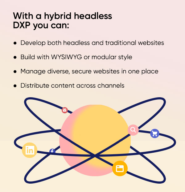 Headless is just a feature – read up about headless hybrid DXP, an alternative to headless CMS